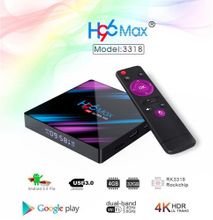 H96 Max 4K  Android TV Box 4GB RAM, 32GB ROM